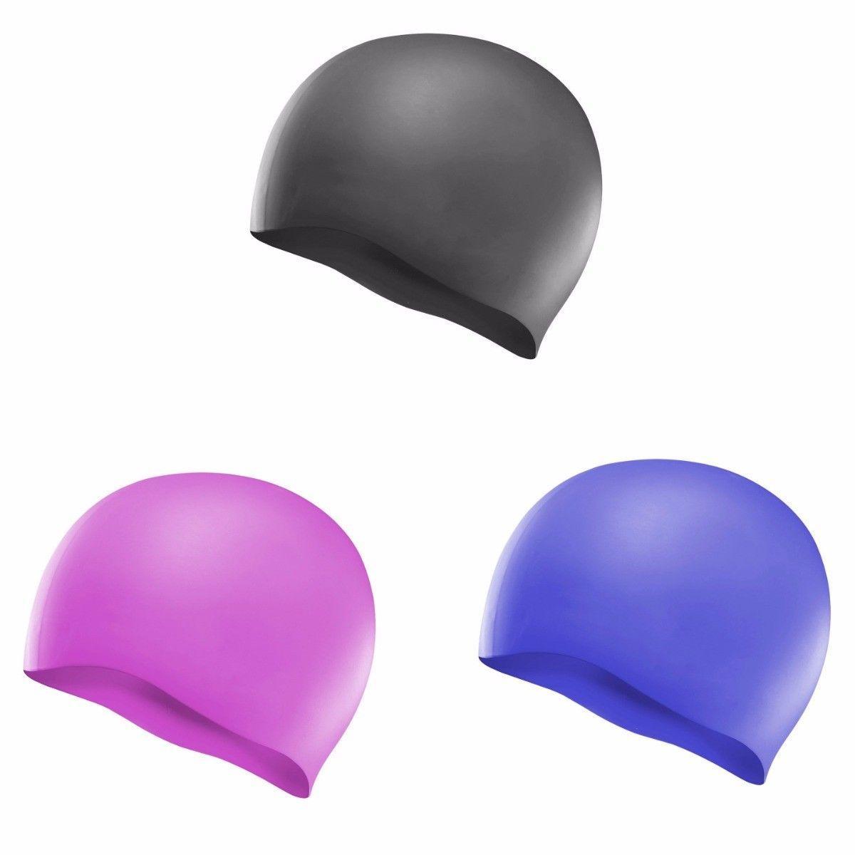 Silicone Swimming Hat / Cap One Size Assorted Colours 2142 A