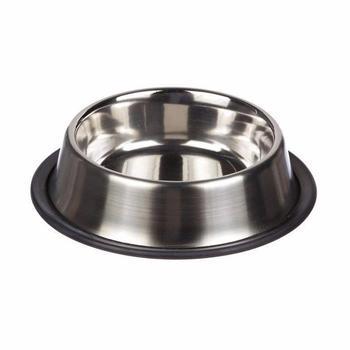 Steel Pet Bowl Dog Feeding Bowl Steel Large Size Approx 26cm (33cm outside) 6647
