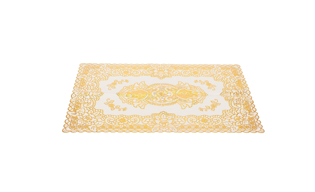 Table Centre Placemat 38 cm Assorted Colours and Designs 3858