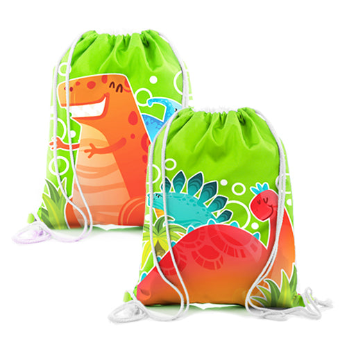Dinosaur Mini Drawstring Bag