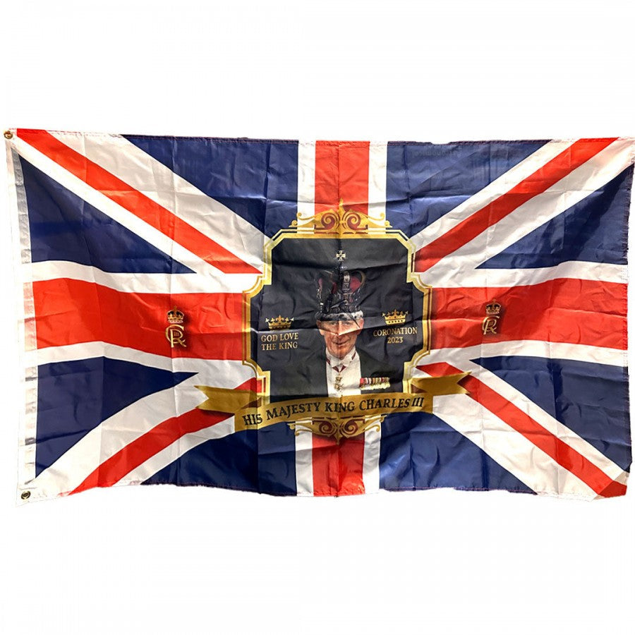 Union Jack Flag - His Majesty Coronation Flag