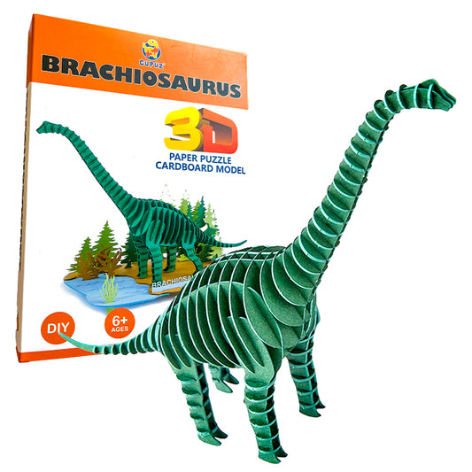 Brachiosaurus 3D Model And Scene Set