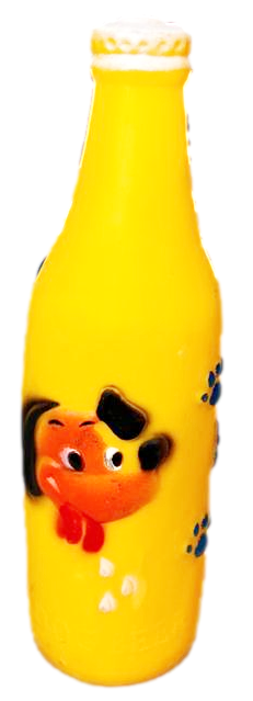 Pet Dog Toy Squeaky Dog Beer Bottle 19 x 6 cm Assorted Colours 6649 A