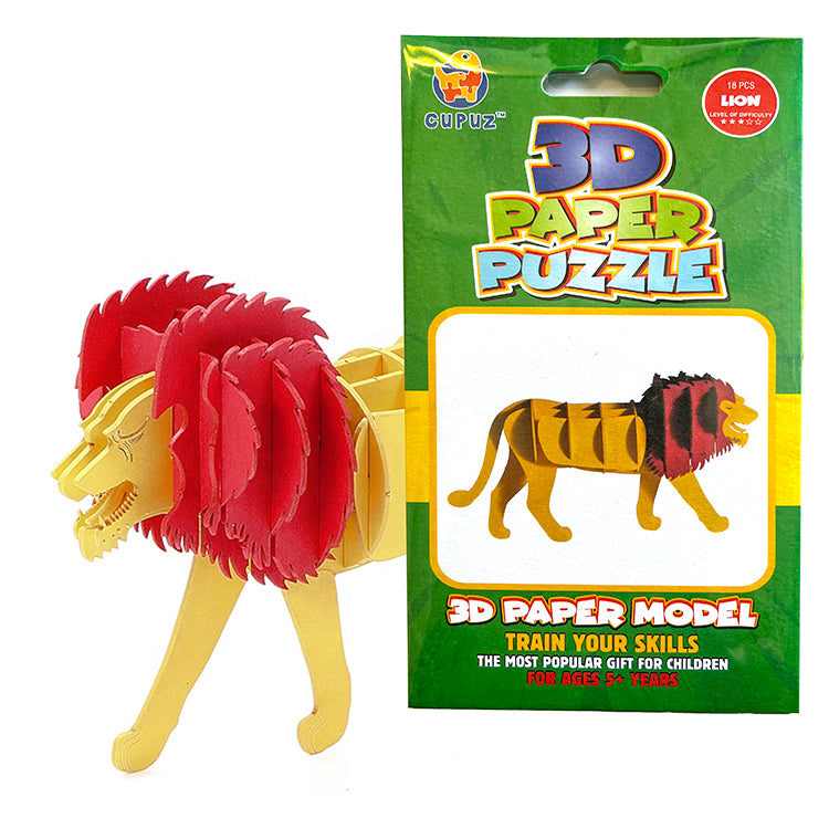 Lion 3D Puzzle Model Kit