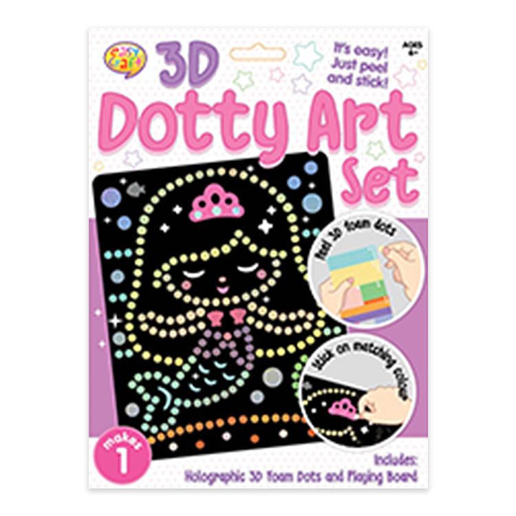 Mermaid Dotty Art Kit