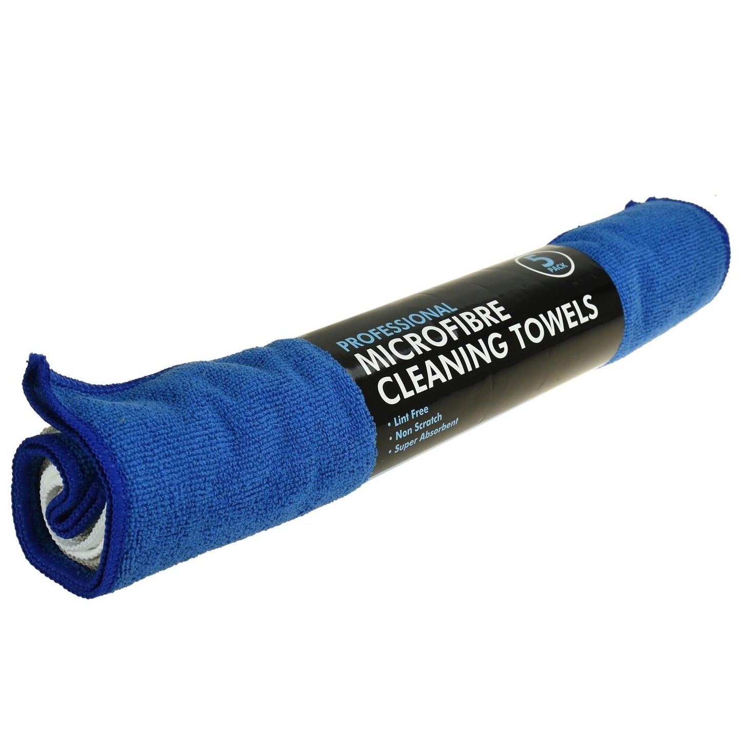 RAP Microfibre 5 Pack Cleaning Towels 1143