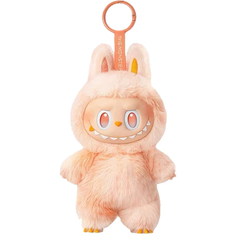 Labubu THE MONSTERS Big Into Energy V 3.0 Style Keyring Keychain Stuffed Vinyl Face Plush Toy Doll 17cm VIRAL - HAPPINESS