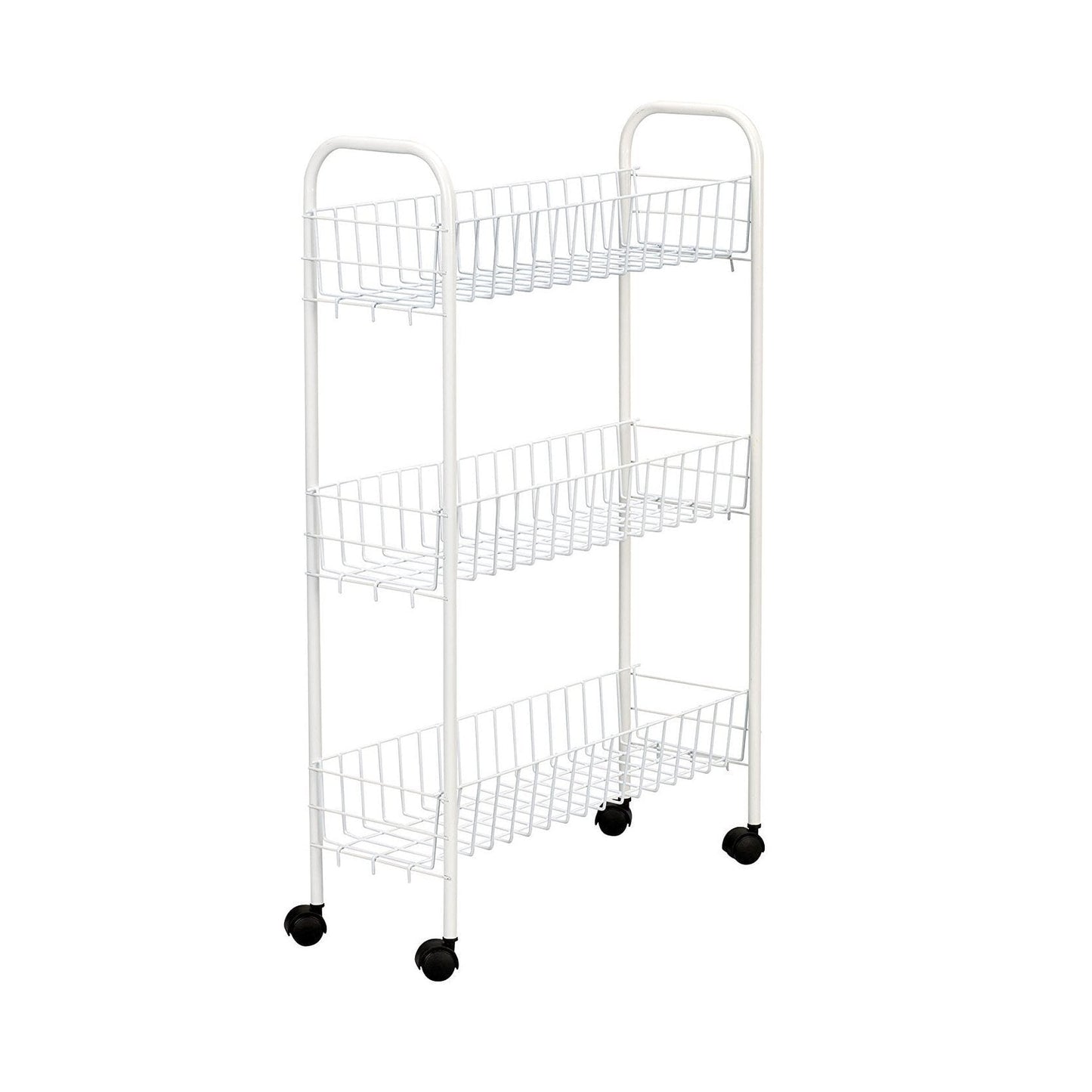 Metal 3 Tier Fruit And Vegetable Kitchen Storage Rack 32 x 62 cm 0291
