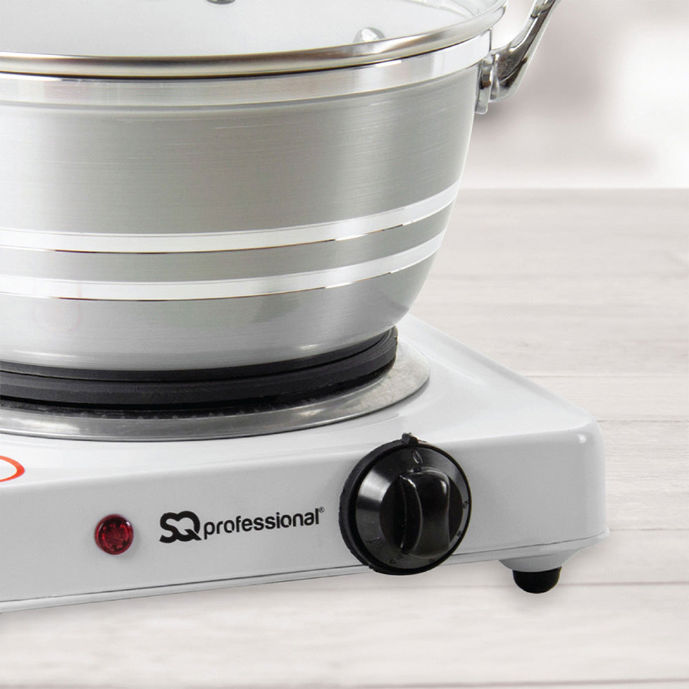 Sq Professional Blitz Electric Double Hot Plate Hob 2500W