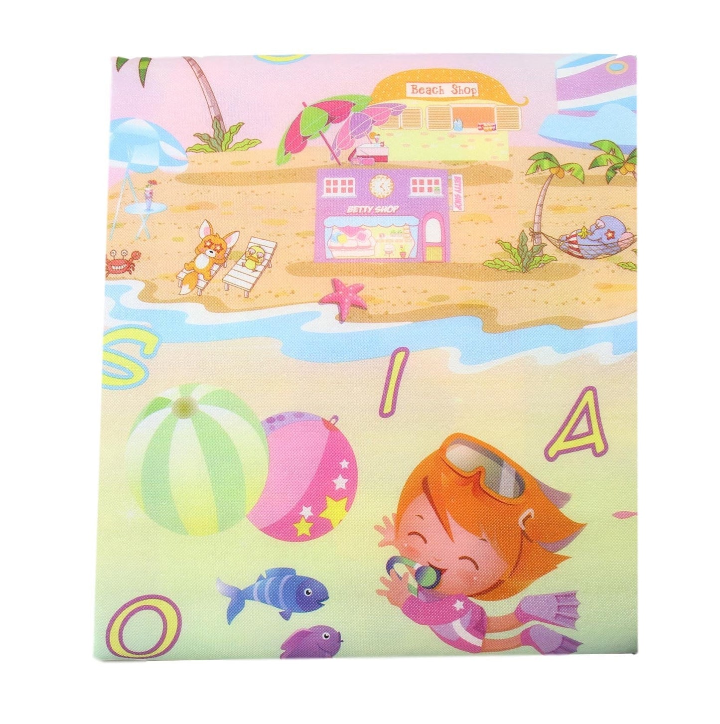 Double Sided Childrens Playing Soft Pad Ideal For Babies Toddlers 175cm x 120cm 4085