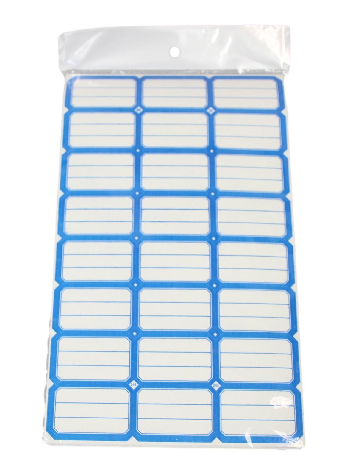 Large Sticky Labels Blue Red Stationery Home