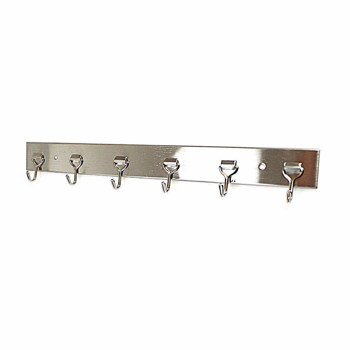 6 Rack Multi Hallway Hanger Coat Hooks 36cm 3252 A