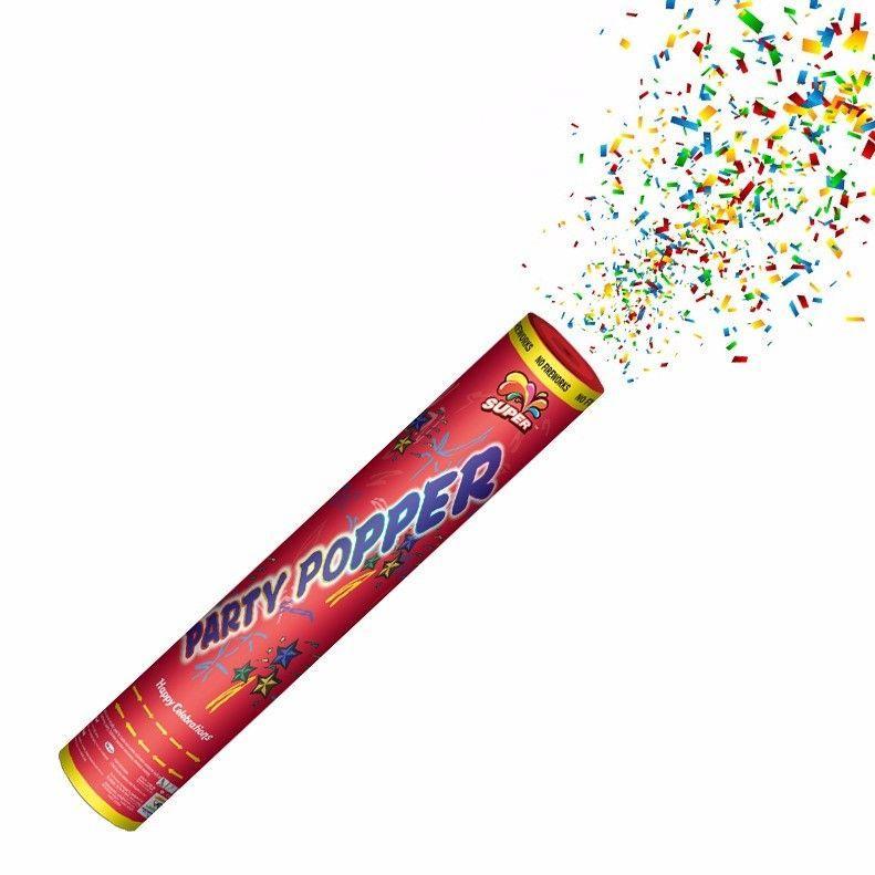Large Happy Birthday Celebration Confetti Party Popper 58 cm 3561