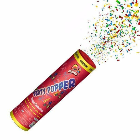 Small Happy Birthday Celebration Confetti Party Popper 28 cm 3559