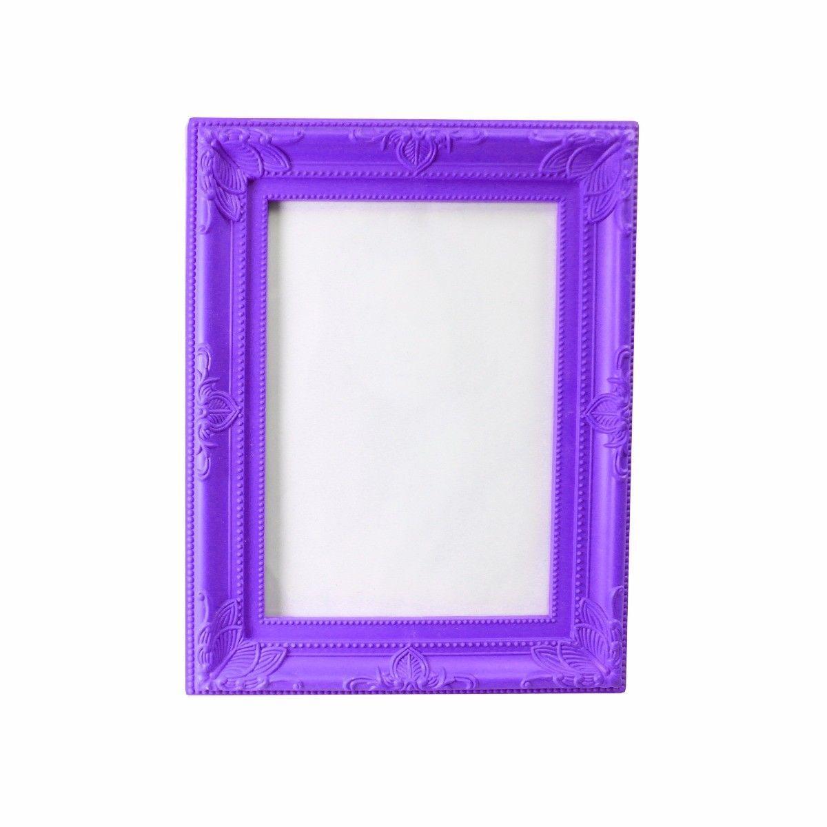 Bright Coloured Border Photo Picture Frame 5” x 7” Assorted Colours 3131