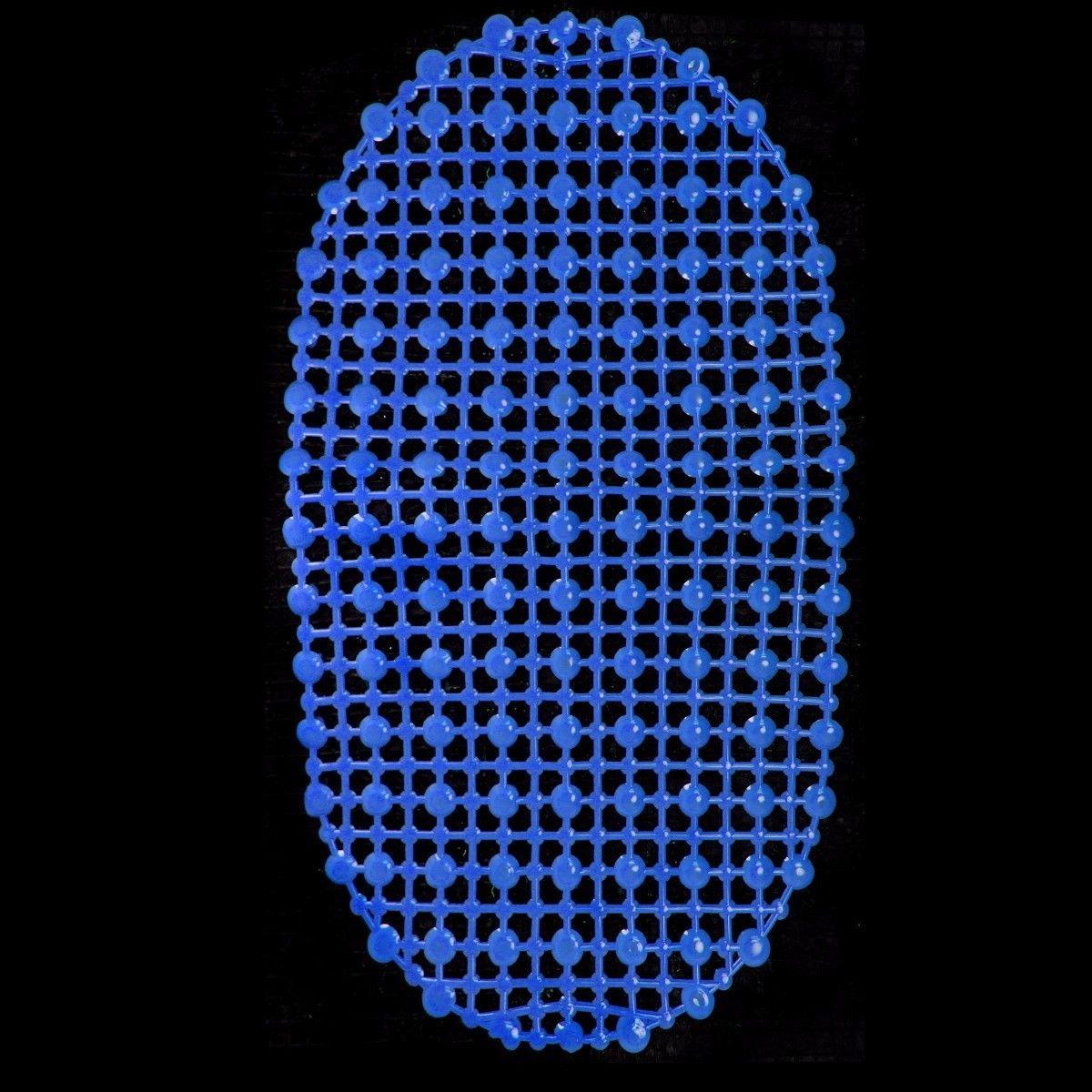 Plastic Bath Mat Circle Design Padded Mat 64cm x 34cm 3513