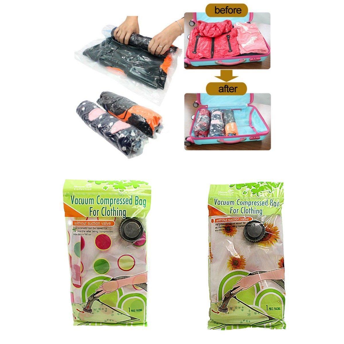 Vacuum Compressed Bag For Clothing 80cm x 60cm 0458