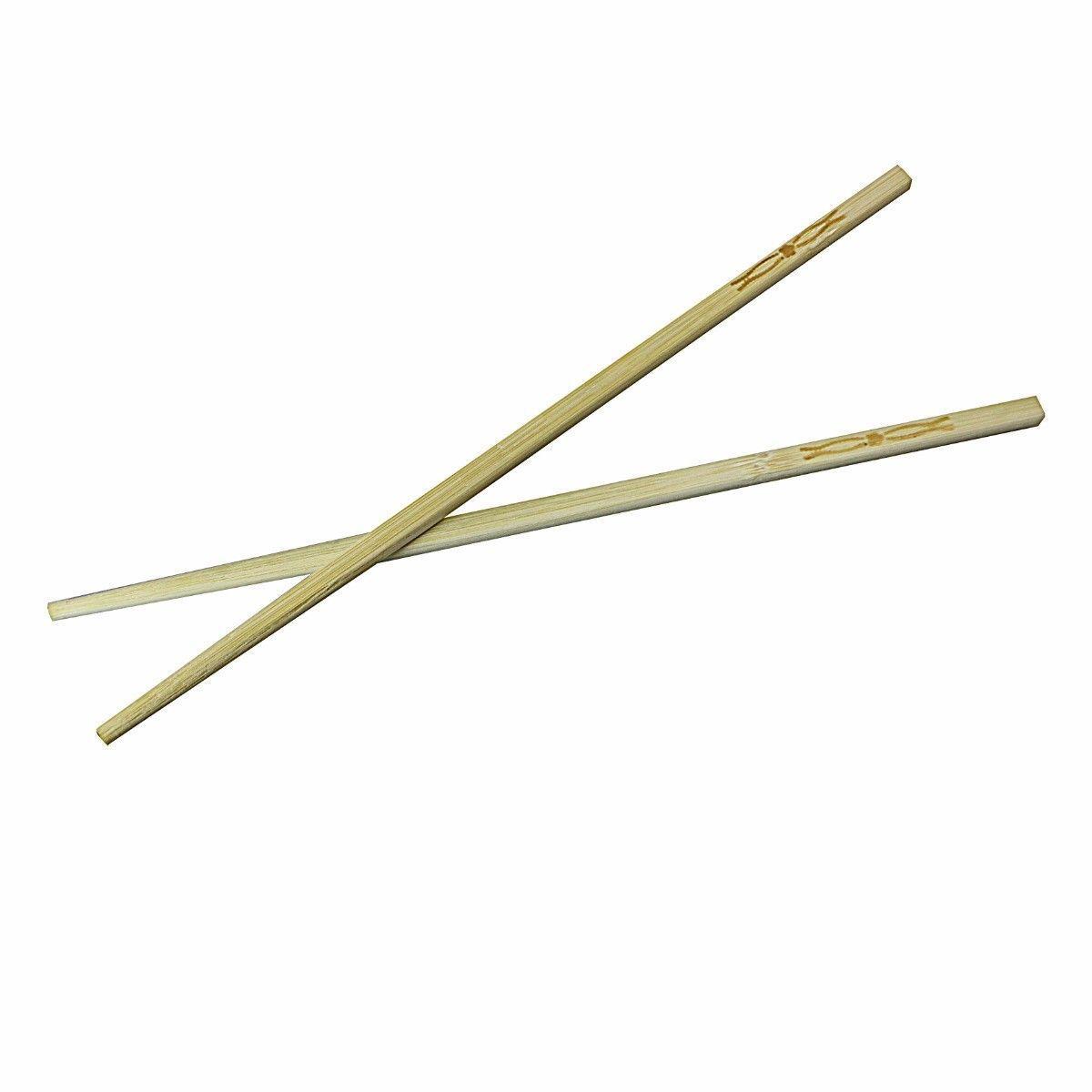 Wooden Bamboo Chopsticks 24 cm Pack of 10 2357