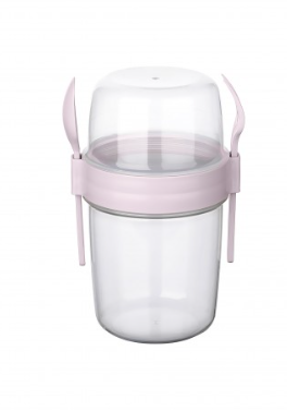 TTZ Take 'N' Gg Muesli Container 1100ml Mixed Colours Random Sent AP9453
