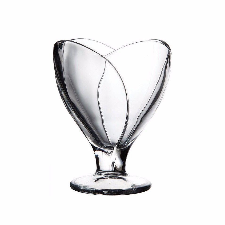 Pb Iceville Glass Ice Cream Cups Pack Of 2 (Parcel Plus Rate)