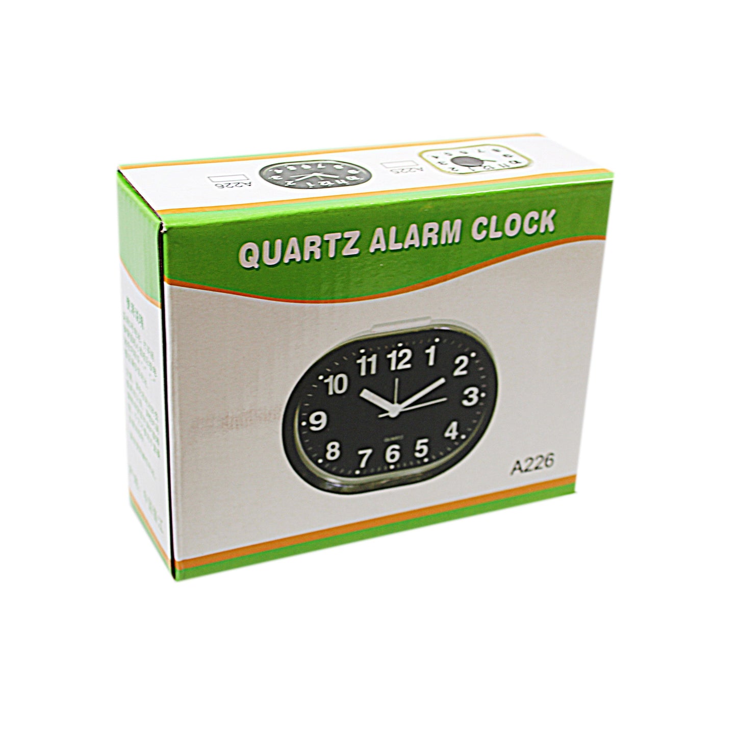Rectangular Quartz Bedroom Desk Alarm Clock 4736 A