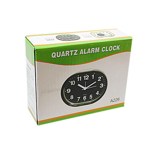 Rectangular Quartz Bedroom Desk Alarm Clock 4736 A
