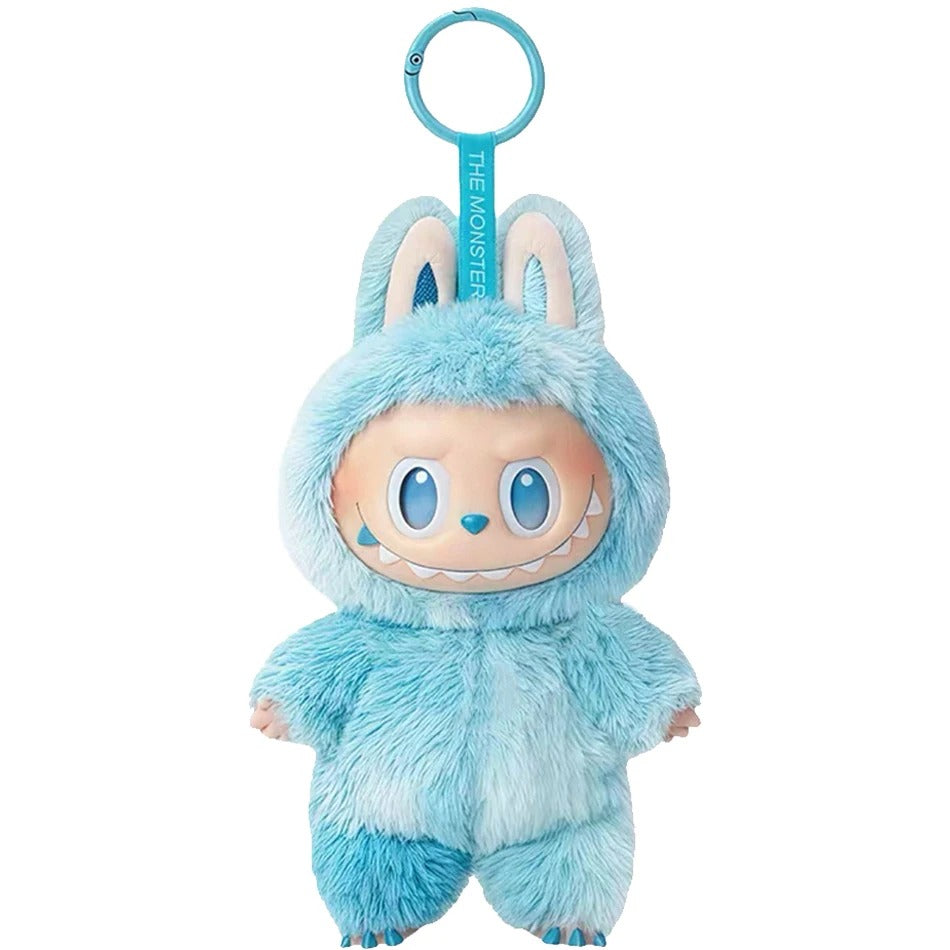Labubu THE MONSTERS Big Into Energy V 3.0 Style Keyring Keychain Stuffed Vinyl Face Plush Toy Doll 17cm VIRAL - HOPE