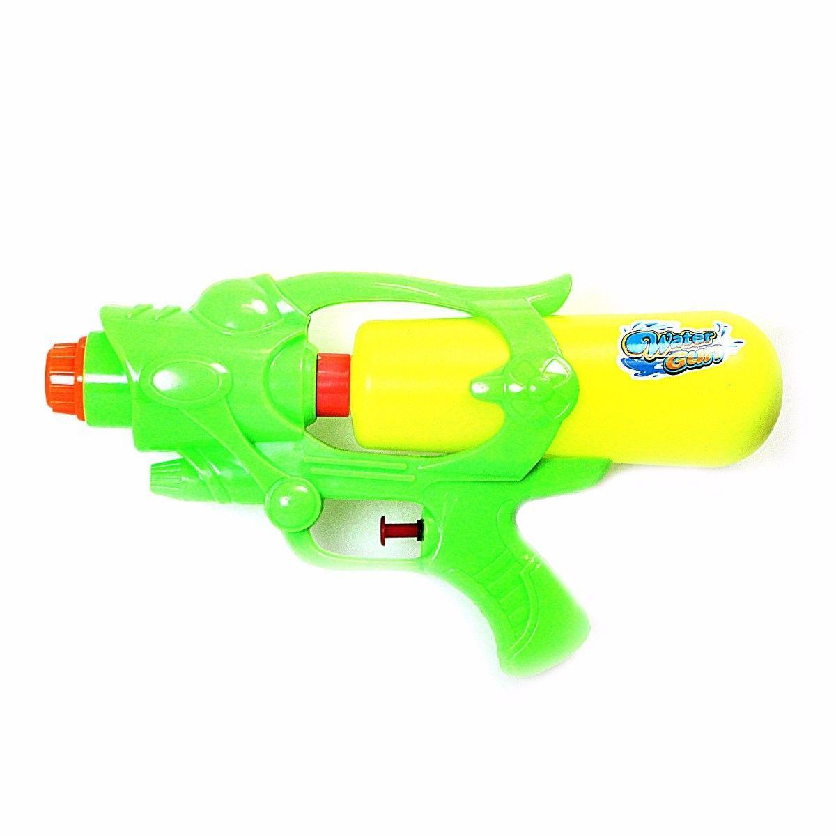 Children's Splash Fun Water Gun Available In Red And Green Outdoors Toys 4565