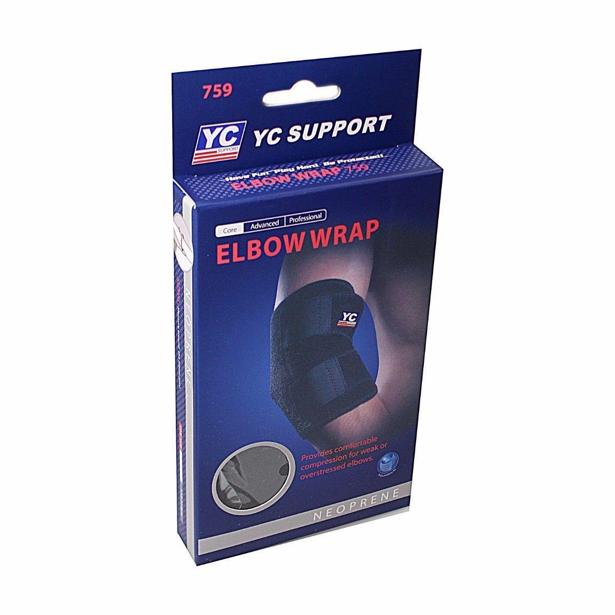 YC Support Core Elbow Support Wrap One Size 9990 / 9997