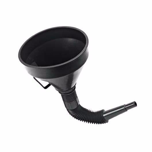 Black Plastic Oil Funnel 135ml Outdoors Car 5230