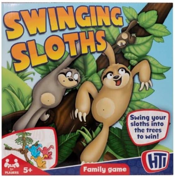 Swinging Sloths Tree Top Hanging Catapult Balance Family & Children's Board Game