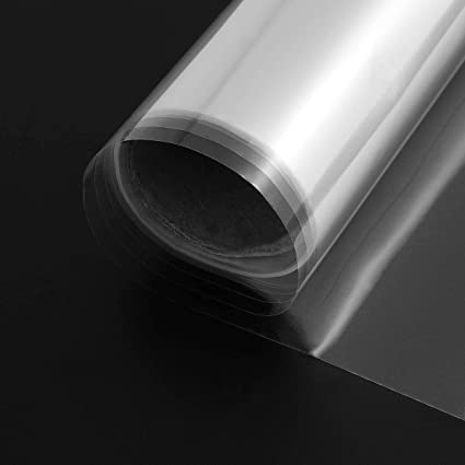 Clear Transparent Plastic Cellophane Gift Bouquet Wrap 70cm x 2m 1221 A