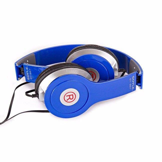 Soyle SY-987 Plastic Headphones with Cable Assorted Colours 0667