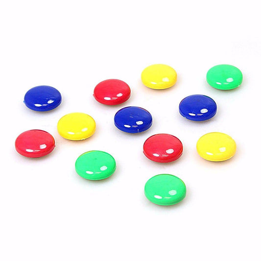 Round Fridge Magnets Pack of 12 3568