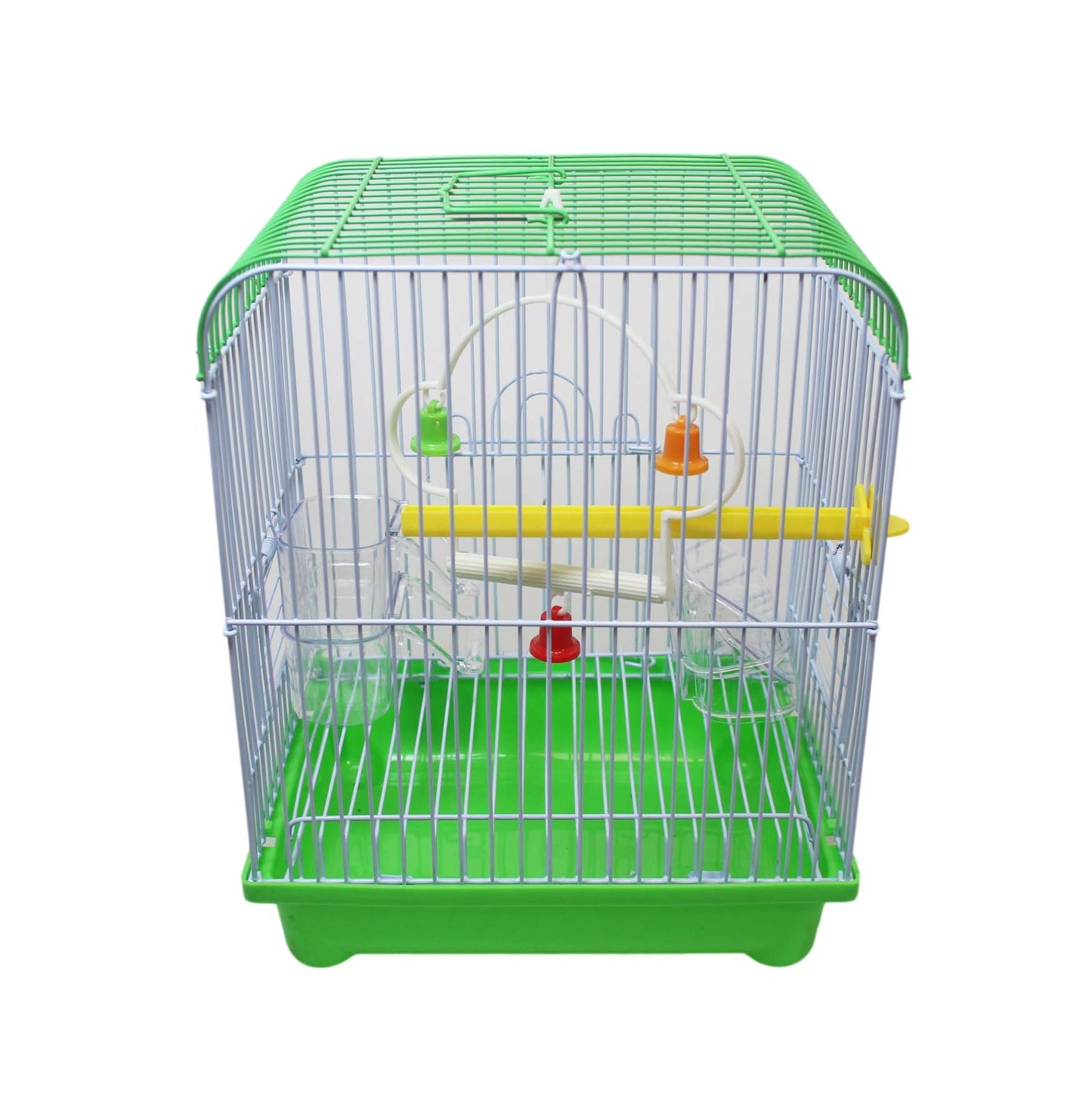 Metal Indoor Bird Cage 22 x 27 x 16 cm Assorted Colours 5427 A