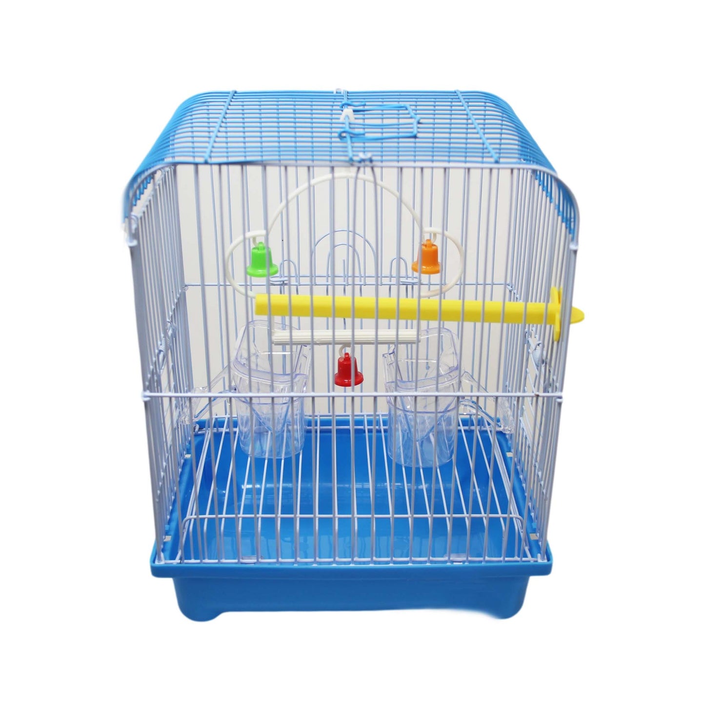 Metal Indoor Bird Cage 22 x 27 x 16 cm Assorted Colours 5427 A