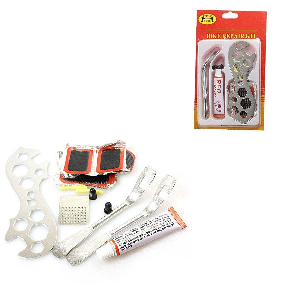 Bicycle Bike Cycling Wheel Tyre Puncture Repair Kit 1559