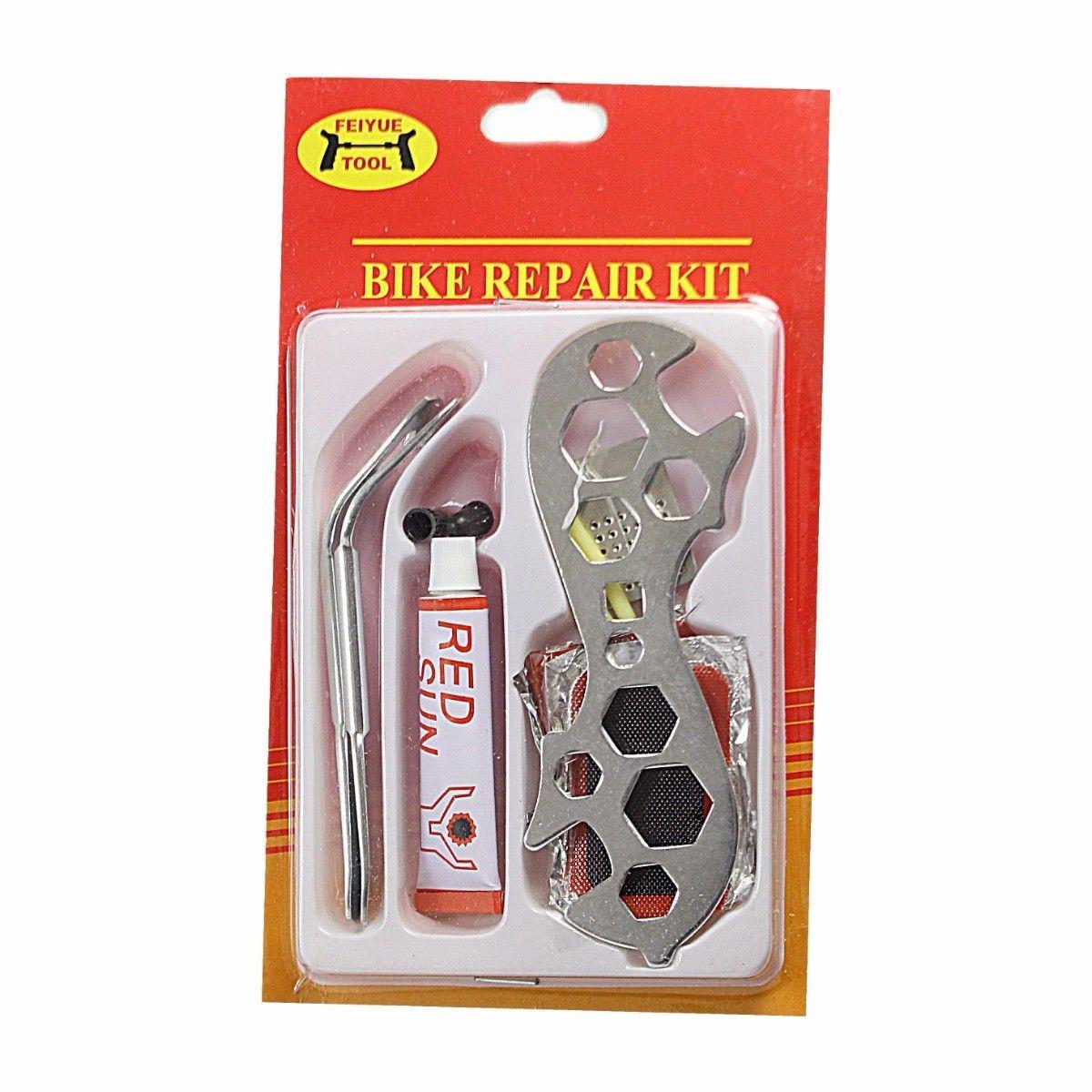 Bicycle Bike Cycling Wheel Tyre Puncture Repair Kit 1559