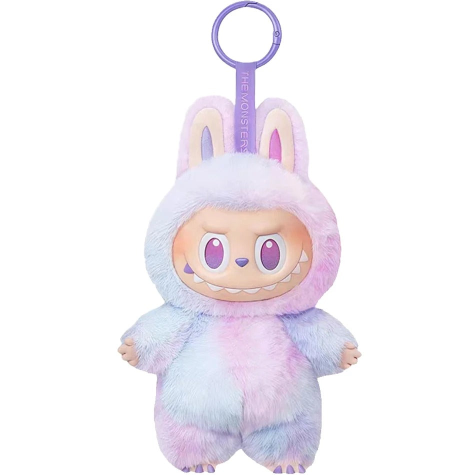 Labubu THE MONSTERS Big Into Energy V 3.0 Style Keyring Keychain Stuffed Vinyl Face Plush Toy Doll 17cm VIRAL - LUCK