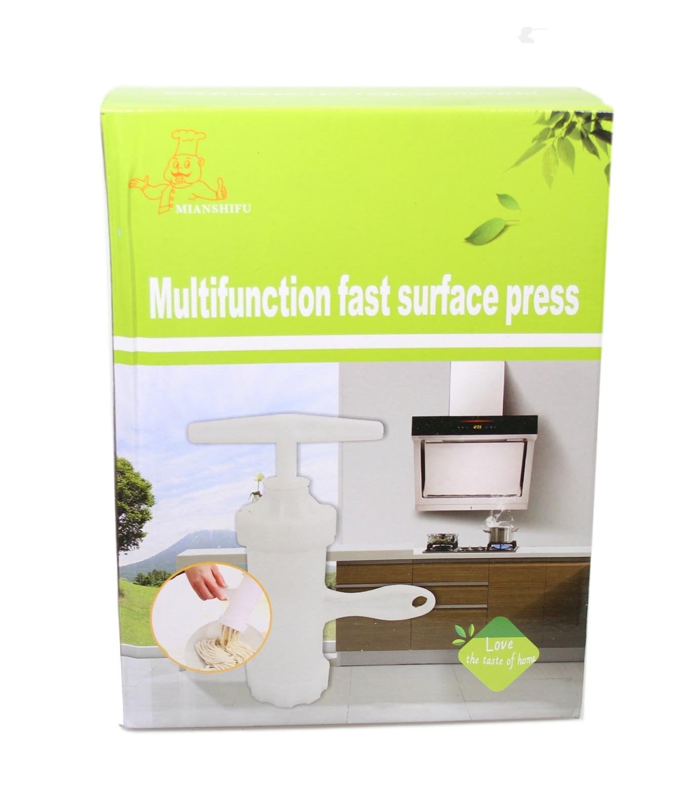 Multifunctional Fast Surface Press With 6 Different Pasta Function Heads 5541