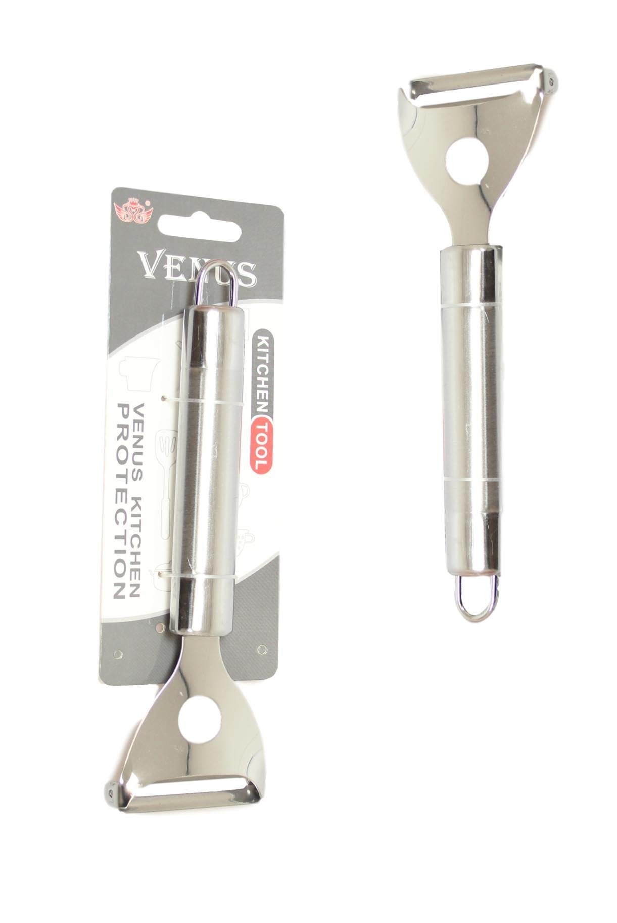 Stainless Steel Kitchen Prep Food Scraper Peeler 17cm 5563