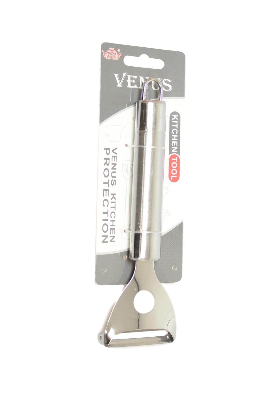 Stainless Steel Kitchen Prep Food Scraper Peeler
