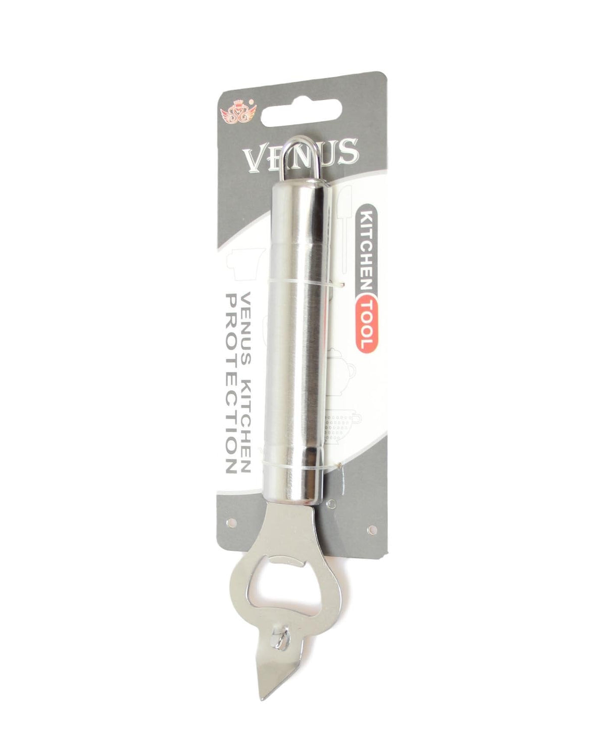 Stainless Steel Kitchen Prep Bottle Opener Kitchen Bar Bbq Silver