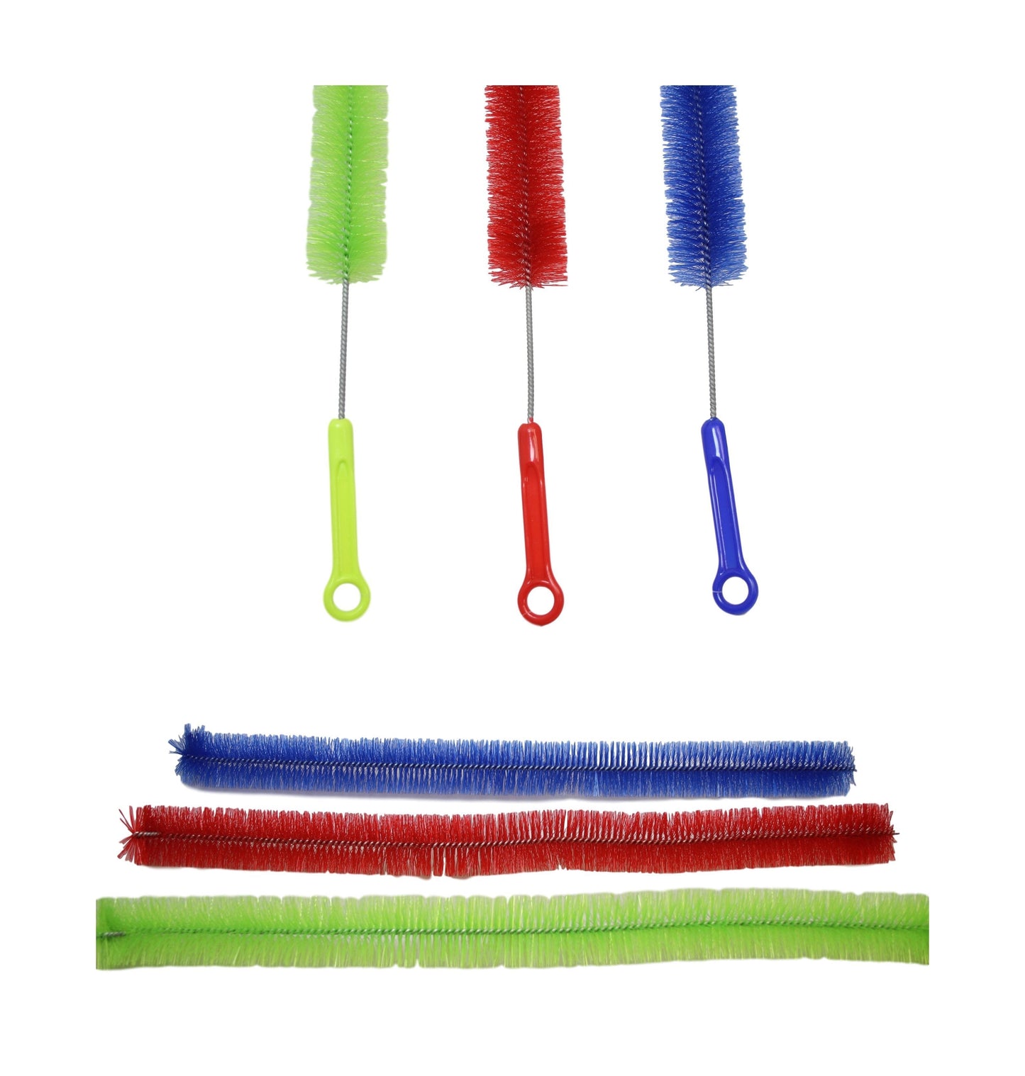 Flexible Sink Pipe Drain Cleaner Radiator Brush 70 cm Assorted Colours 5603