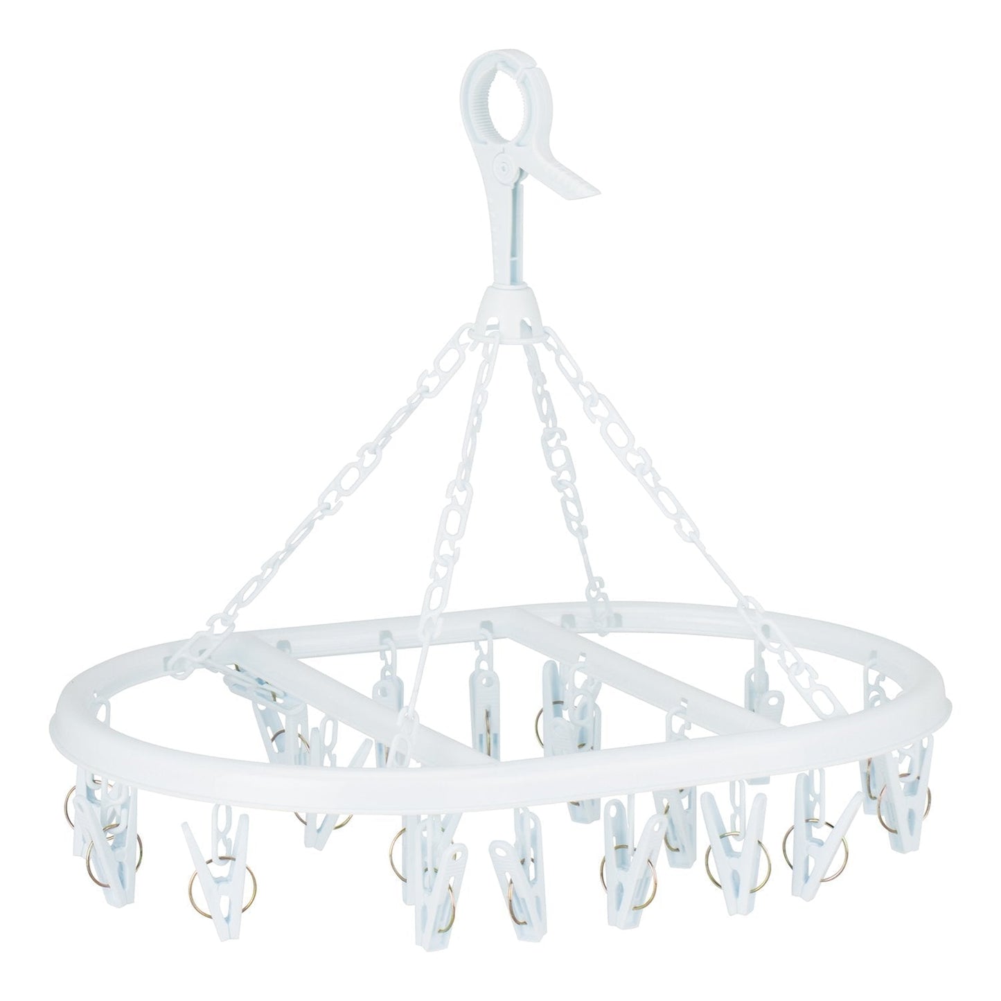 Clothing Dryer Round Underwear Dryer Laundry With Sturdy Hanging Hook 34cm  5641