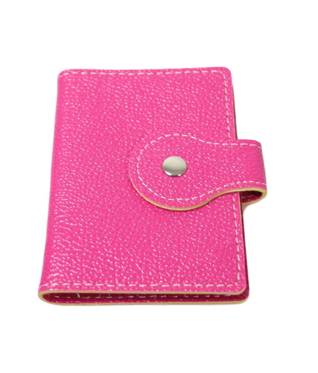 Credit Card Holder Book Design 10 x 8 cm Assorted Colours 5643