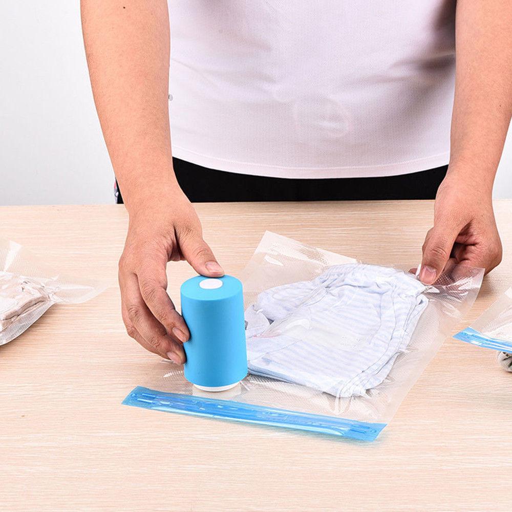 Mini Food Vacuum Bag Sealer USB Rechargeable 9.2 x 5.2 cm 56721