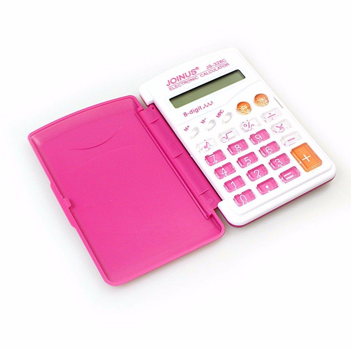 Joinus Electronic Calculator Assorted Colours School 3142