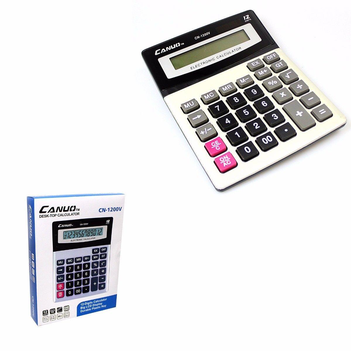 Canuo Desktop Electronic Calculator 12 Digits Home Office 0708