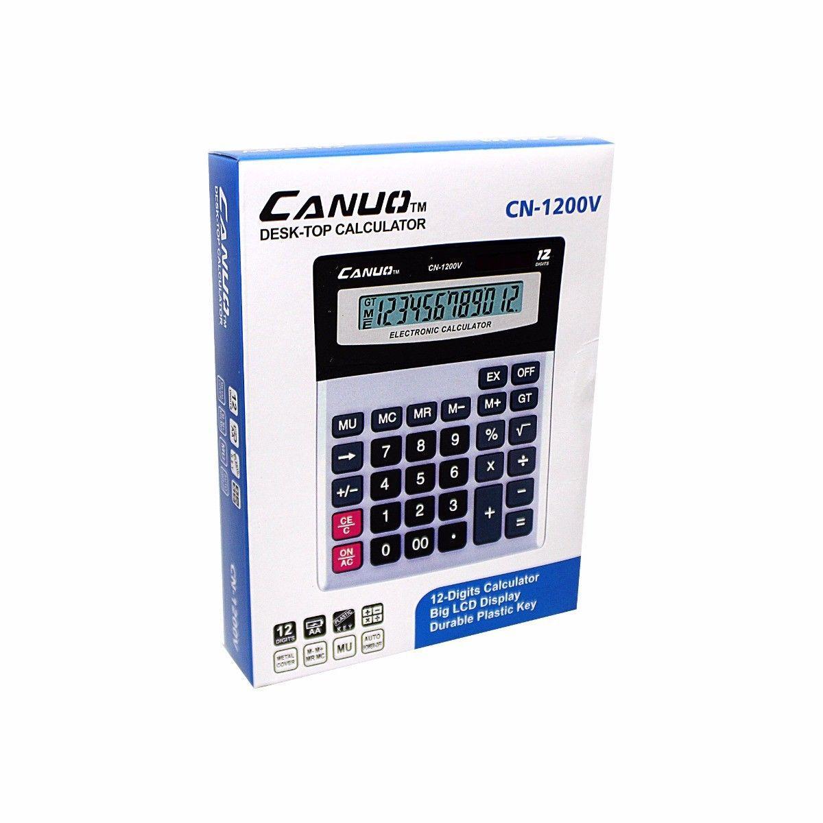 Canuo Desktop Electronic Calculator 12 Digits Home Office 0708
